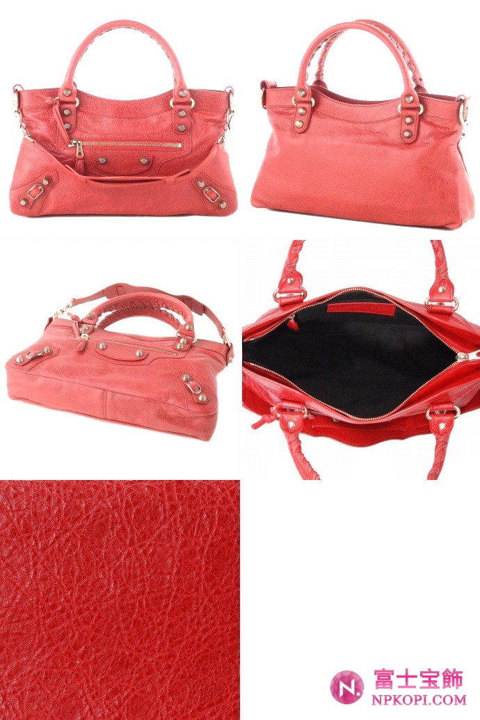BALENCIAGA/バレンシアガ 2012年春夏GIANT FIRSTストラップ付きエディターズバッグ 285433 D94JO 6480 